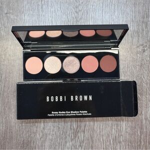 Bobbi Brown Rosey Nudes Eye Shadow Palette 5 Shades Metallic Pink Quartz